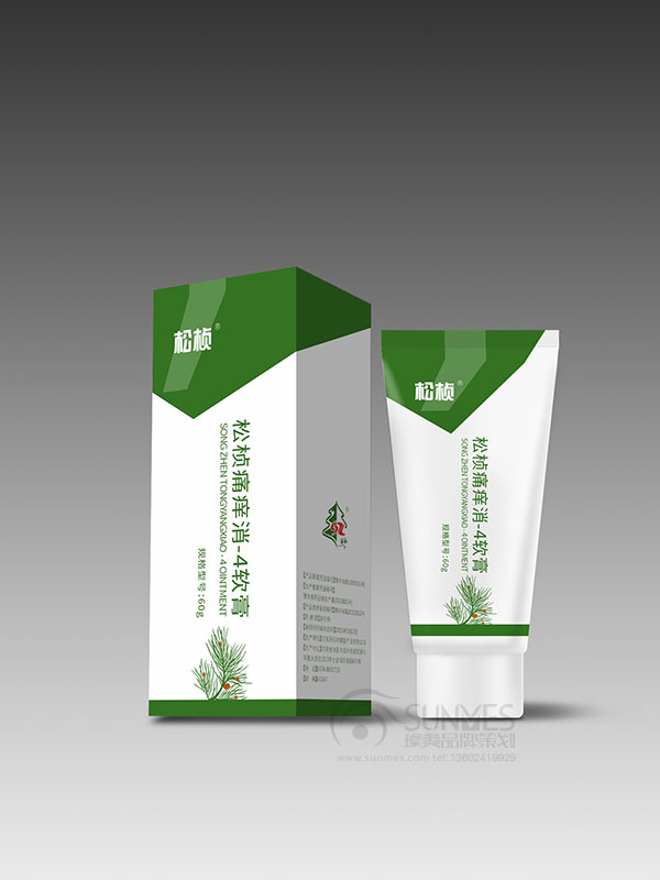 松楨痛癢消4軟膏包裝設(shè)計(jì)