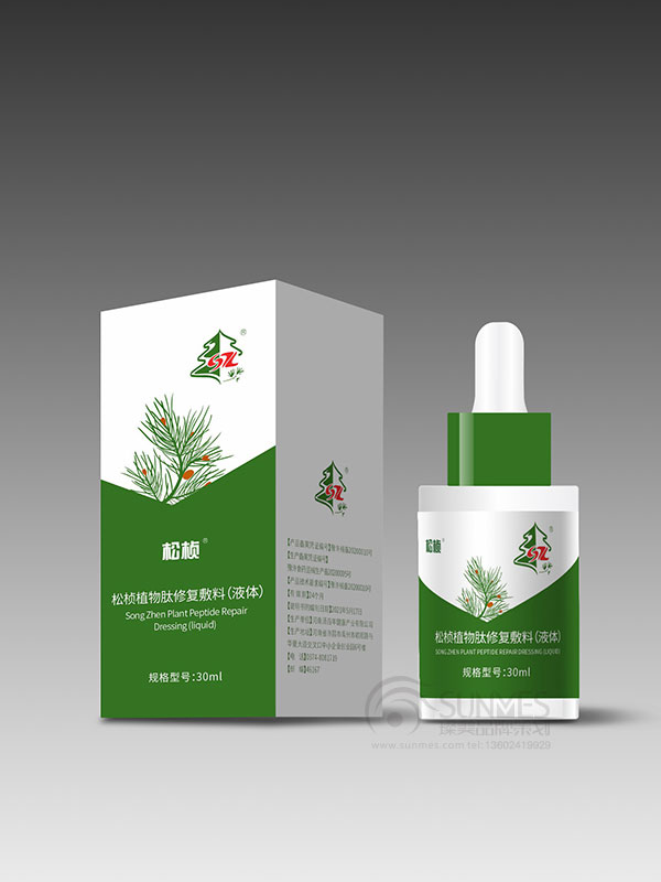 松楨植物肽修復(fù)敷料包裝設(shè)計(jì)